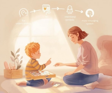 Ngôn ngữ không bắt đầu từ lời nói – mà bắt đầu từ được hiểu